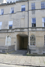 The entrance to the Laura Chapel